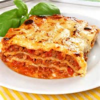 Lasagna di carne porcion individual